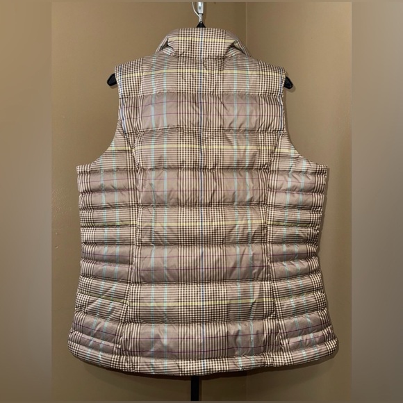 NWT LANDS END Allied Feather Down 600 Puffer Vest Jacket. Size Large. - Picture 3 of 7